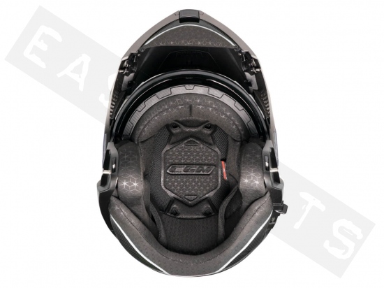 Modular helmet CGM 560C MAD PRO Carbon matt black (double visor)